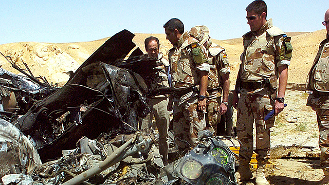 Accidente del Helicóptero Militar