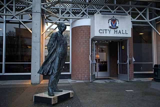 The Statue of John A Macdonald is Removed in Victoria