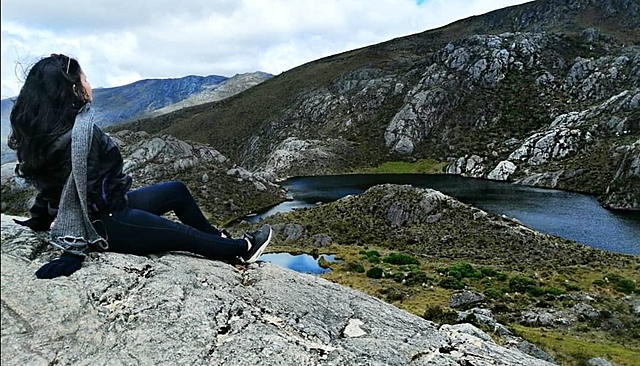 Beautiful and cold place