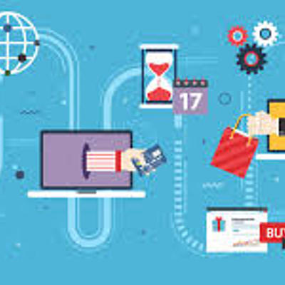 Timeline: El Comercio Electrónico Historia y Desarrollo.