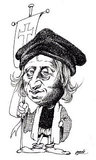 La alianza caricatura litografía