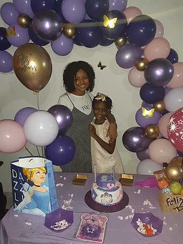 cumpleaños 8 de mi hermana