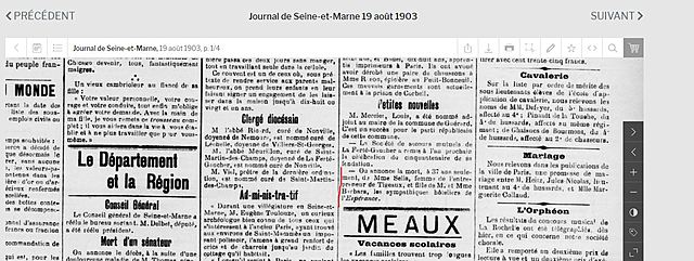 JOURNAL - Décès fille des hôteliers de L'Espérance