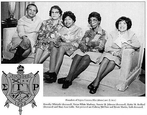 Sigma Gamma Rho Sorority founded