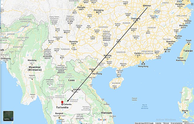 Coronavirus en Tailandia