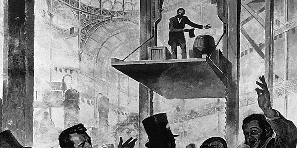 James Buchanan was sworn in as the 15th President of the United States