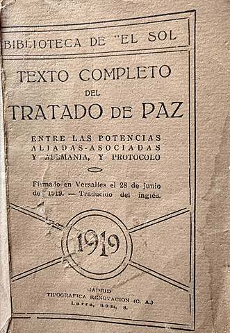 El tracte de Versalles