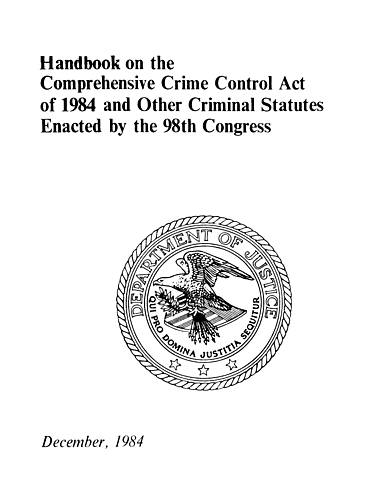 Comprehensive Crime Control Act of 1984