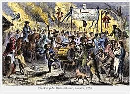 The Stamp Act approved