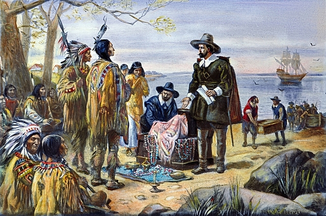 The Dutch buy Manhattan Island