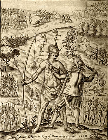 Last rebellion of the Opchanacanough and the Powhatan Indians