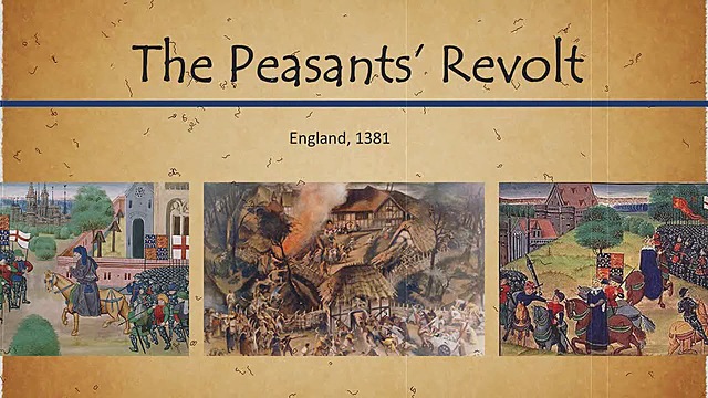 1381 The Peasants´ Revolt