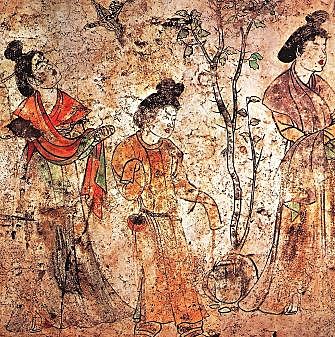 Comienzan a realizarse cuadros de temática imperial en China