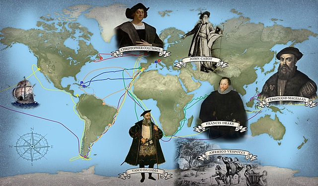 1497 John Cabot sailed to Nova Scotia