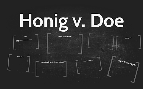 Honig v Doe