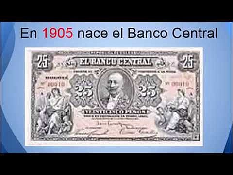 Nace el Banco central