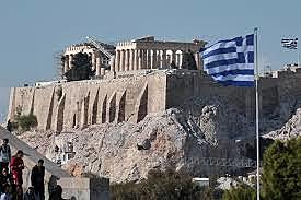 Costruzioni di carattere Miceneo (palazzo e muro)