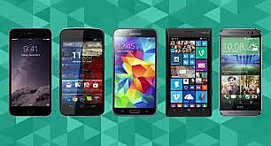 marcas como Nokia, Blackberry, y otras comienzan a lanzar teléfonos inteligentes.