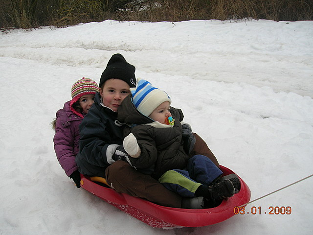 My first day in the snow