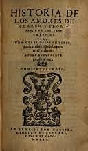 Historia de los amores de Clareo y Florisea
