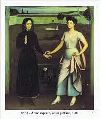 Amor Sagrado, Amor Profano de Romero de Torres