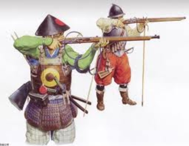 Portuguese introduce firearms