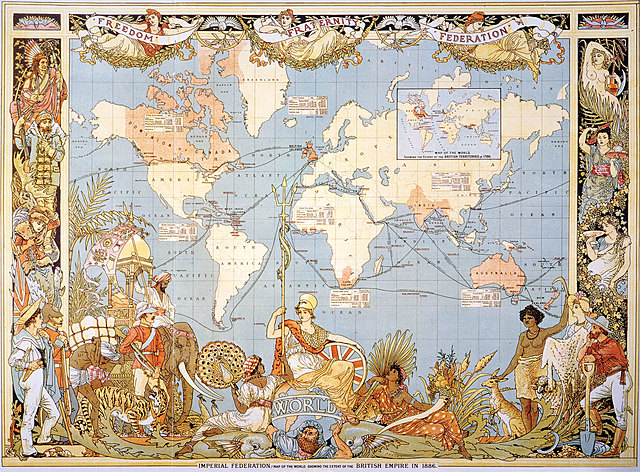 Maxima extensió de l'imperi britanic