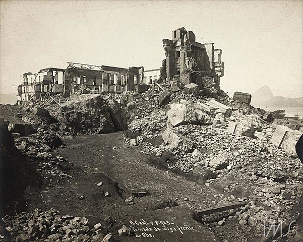 Demolición del morro Castelo