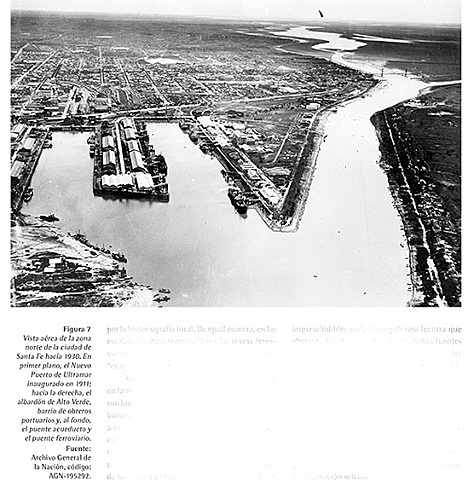 1911 Nuevo puerto de ultramar a tres cuadras de la calle principal.