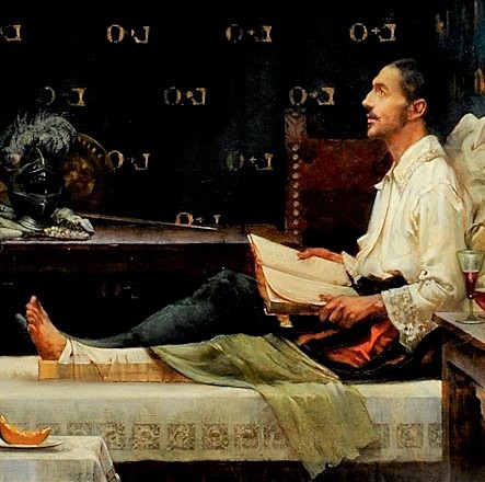 Herida en la Batalla de Pamplona