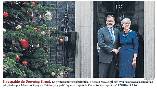 El recolzament de Downing Street