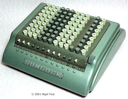 Sumlock comptometer ANITA