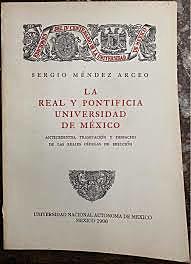 FUNDACION REAL Y PONTIFICIA UNIVERSIDAD DE MEXICO
