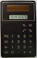 Calculadoras con paneles