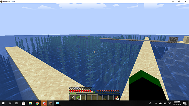 Monument Draining Begins