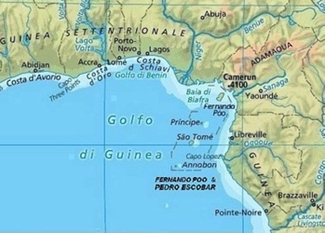 Los portugueses alcanzanron el Golfo de Guinea