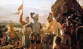 Pedro de Valdivia conquista Chile. Orellana explora el Amazonas