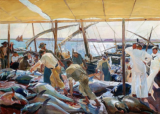 Ayamonte. La pesca del atún - Joaquín Sorolla
