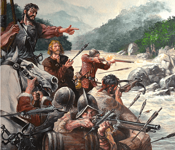 Pedro de Valdivia conquista Chile. Orellana explora el Amazonas