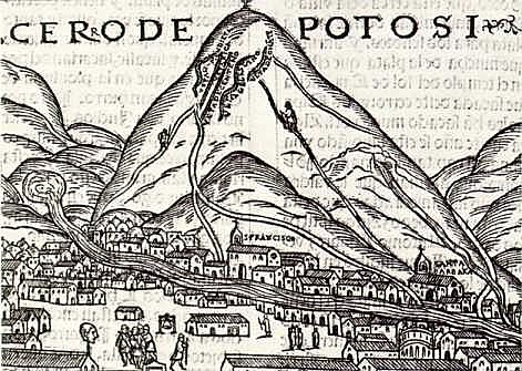 Se descubren las minas de Potosí.