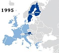 EU was enlarged to fifteen members