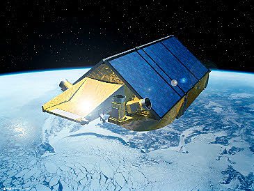The launch of ESA CryoSat-2 environmental orbiter