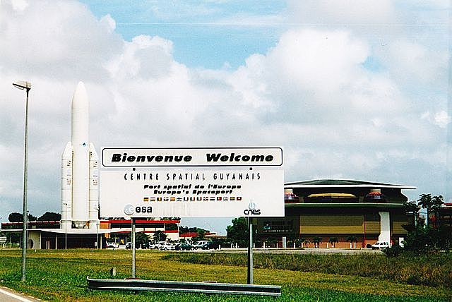 The formation of Guiana Space Centre