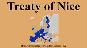 Adoption of the treaty of nice, which cameinto force in 2003