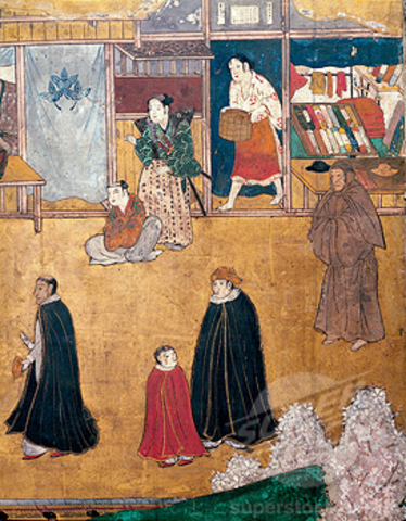 first europeans into japan