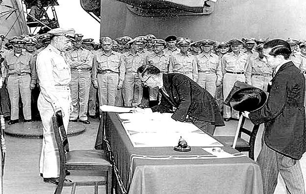 LA RENDICIÓN DE JAPÓN.