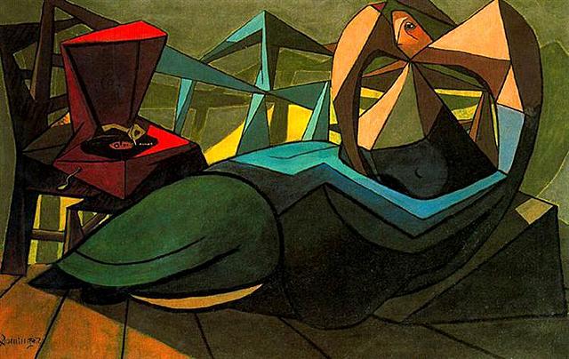 Óscar Domínguez "Silent Listener"