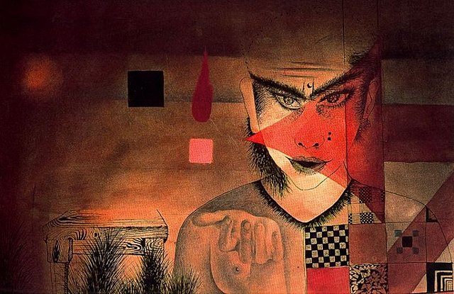 Antoni Tàpies "Personaje"