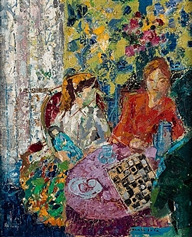 Grau Sala "Las jugadoras de cartas"