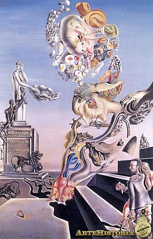 El juego lúgrube - Salvador Dalí